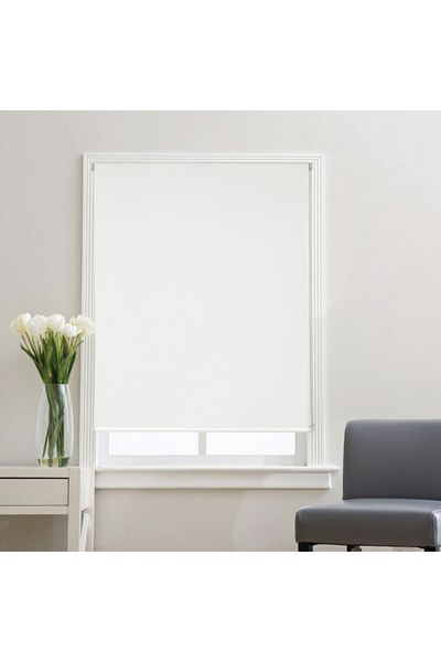 micasa Modern and Elegant Design Plain Blackout Roller Blinds 150 x 240 cm