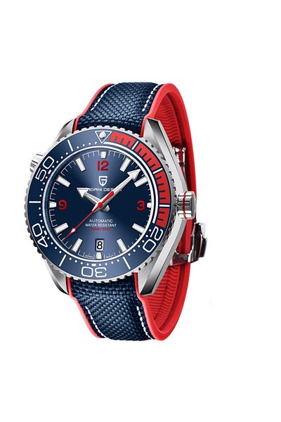 Choice Blue PAGANI DESIGN Top Brand Sports Men Mechanical Wristwatch Ceramic Bezel Waterproof Automatic Wat