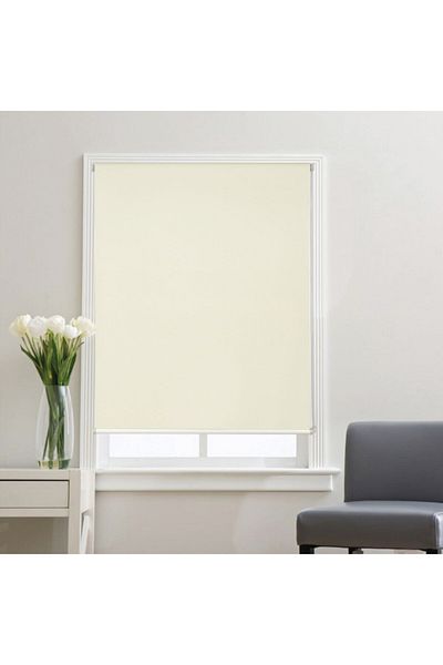 micasa Modern and Elegant Design Plain Blackout Roller Blinds 240 x 240 cm