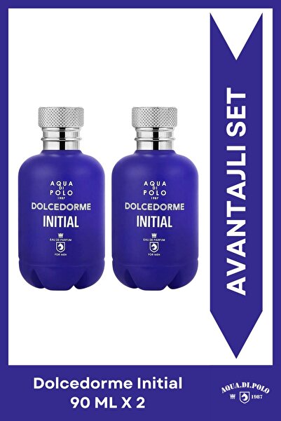 Aqua Di Polo 1987 Dolcedorme Initial 90 ml 2'li Erkek Parfüm Seti Stcc021147