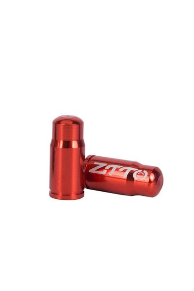 Choice 2pcs RED ZTTO 2Pcs MTB Mountain Bicycle Presta Valve Caps F/V Protector For Road Bike French Tyre F/