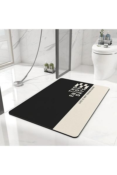 Choice 40X60cm 15.7X23.6in 11 Bathroom Anti-slip Mat Diatom Mud Absorbent Pad Nordic Style Toilet Floor Mat