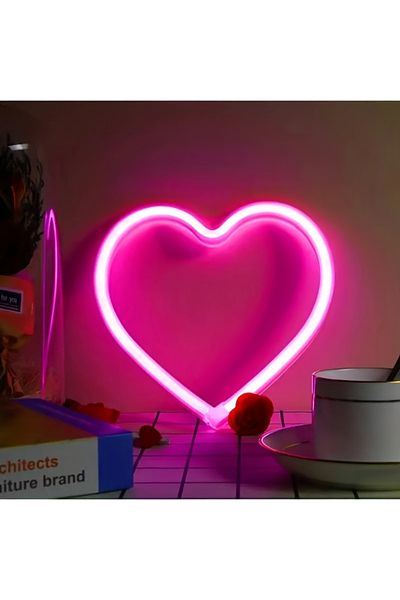Choice LittleLove-Pink 1pc, Butterfly Love LED Neon Light USB/Battery Powered, Girl's Room Birthday Christm