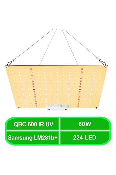 Choice EU QBC 600PRO IR UV 600W LED Grow Light LM281B EU Plug Full Spectrum Quantum Board Phytolamp for Ind