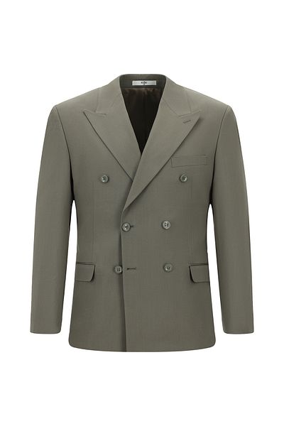 Kiğılı Regular Fit Cotton Lyocell Double Breasted Suit