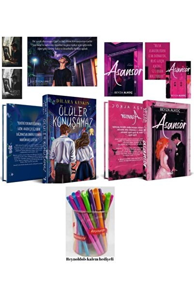 İndigo Kitap Ölüler Konuşamaz Ciltli / Asansör Ciltli