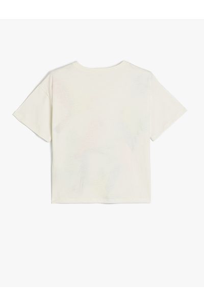 Koton Beige Printed T-Shirt