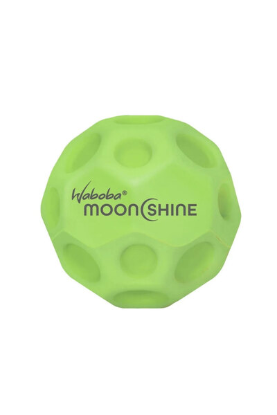 Waboba Moonshine Bouncing Ball in the Dark Green 325C02-A
