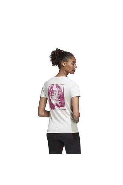 adidas Tricou cu imprimeu floral W LBN GFX