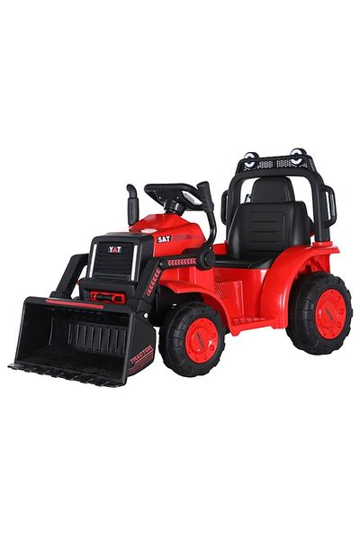 Optim Solution Electric Tractor for Kids Aged 2-8 Years, Optim Solution, Red