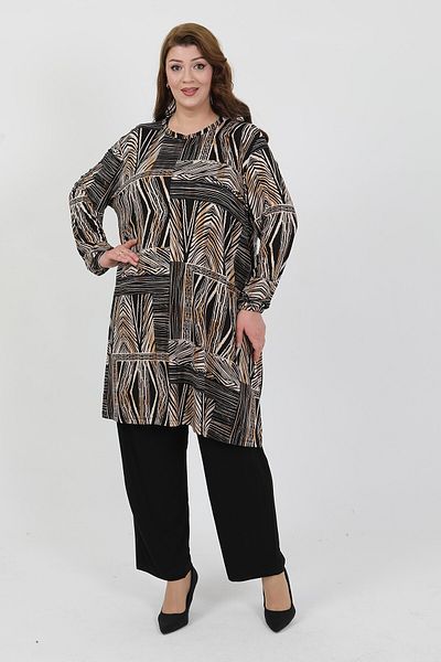 By Alba Collection Women's Turula Lycra Large Size Double Set
