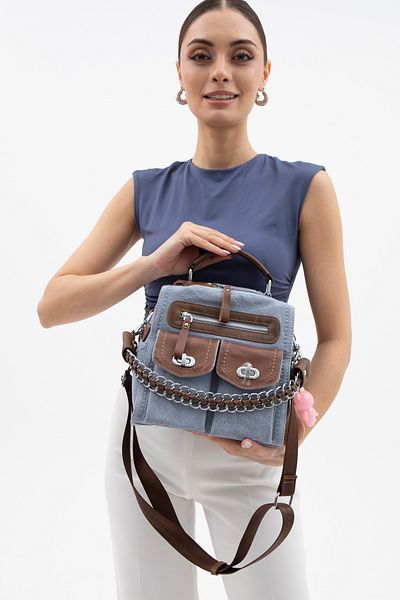 Matthew Cox Canvas Women's Backpack Shoulder and Crossbody Bag