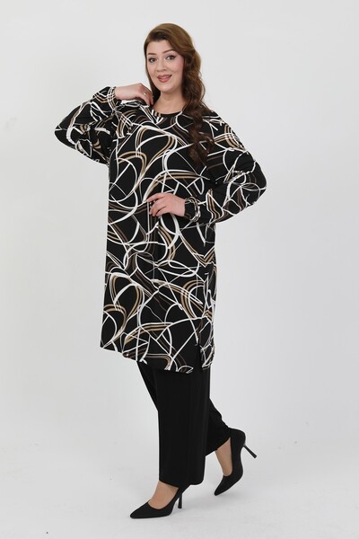 By Alba Collection Women's Turula Lycra Large Size Double Set