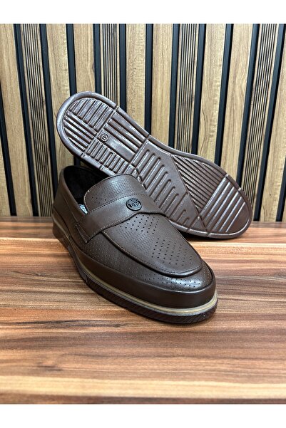 shot night Ανδρικά παπούτσια με λεπτομέρεια από γνήσιο δέρμα