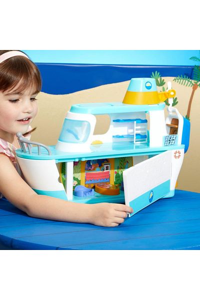 Peppa Pig Peppa Pig - Cruise Ship Playset, 17 pieces