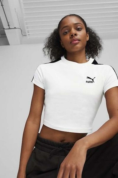 Puma ICONIC T7 Baby Tee PUMA White 625598-02