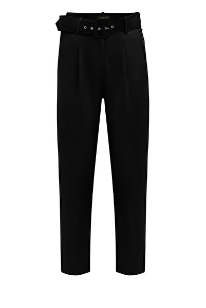 TEREZIE Belted Cigarette Pants