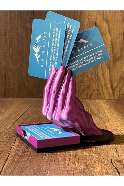 Alp in Alpes Σχεδιασμένο στο χέρι Βάση για επαγγελματικές κάρτες