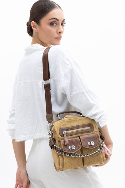 Matthew Cox Canvas Women's Backpack Shoulder and Crossbody Bag