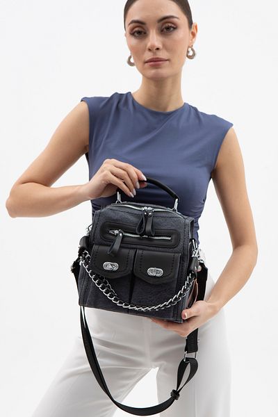 Matthew Cox Canvas Women's Backpack Shoulder and Crossbody Bag