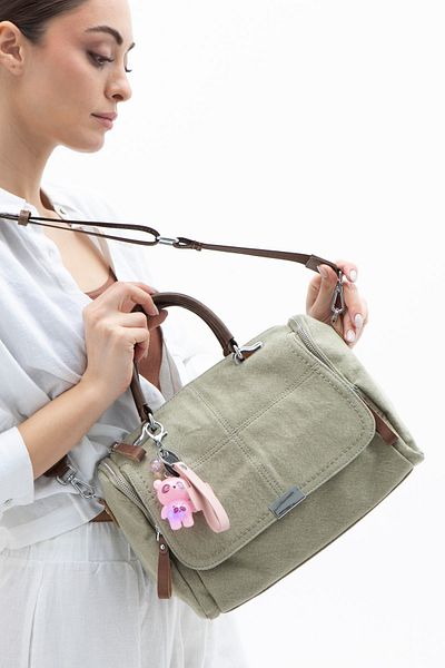 Matthew Cox Geantă de mână și crossbody pentru femei Canvas