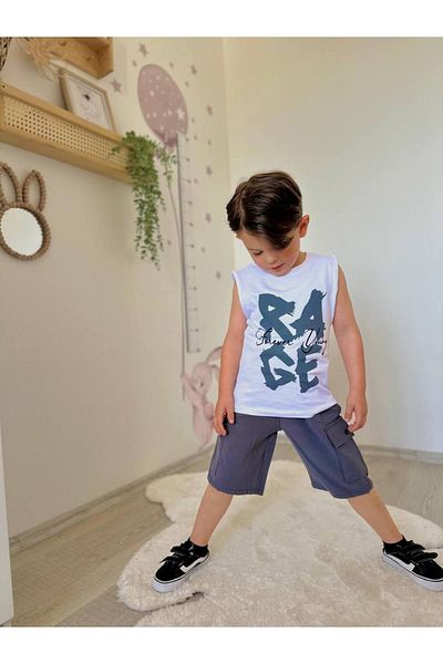 JELİBOOM طقم علوي وسفلي مكون من 3 قطع للأولاد