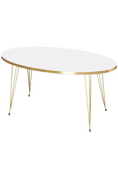 HOMS Oval coffee table, series 440, Homs 90x50x43 cm, 20124