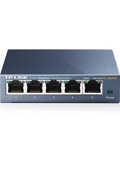 Universal تي بي لينك TL-SG105 سويتش بخمسة منافذ 10-100-1000 ميجابت في الثانية...