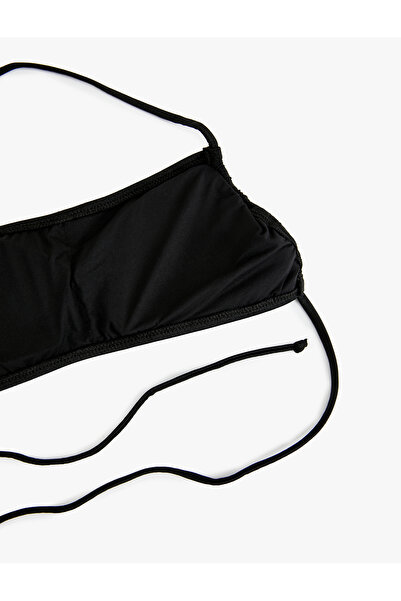 Koton İp Askılı Büzgü Detaylı Bikini Üstü