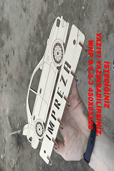 ÇUKUROVA ÜTÜ Μοντέλο μπρελόκ τοίχου με σχέδιο αθλητικού αυτοκινήτου