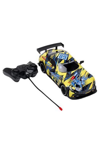 CToys 1:16 Remote Control Neon Light Sports Car Yellow P383