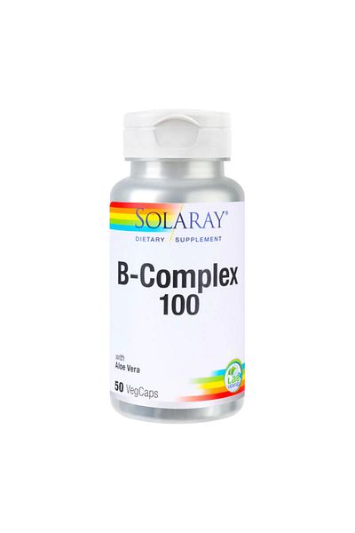 Solaray B Complex 100 V-Caps 50S