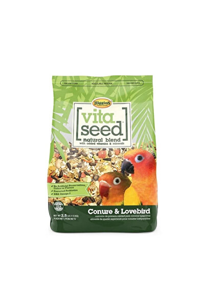 Higgins Vita Seed Conure & Lovebird Food - 2.5 lbs