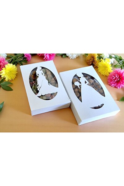 Armada 10 Adet İsme Özel Gelin Kutulu Kedi-Köpek Maması Kına Gecesi Hatırası ...