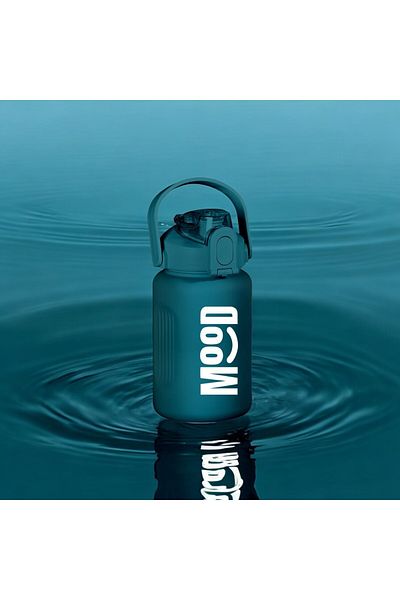 Espas Home Sports Bottle - 1000 ml Healthy Material, Locking Cover, Water Leak Proof Design - Blue