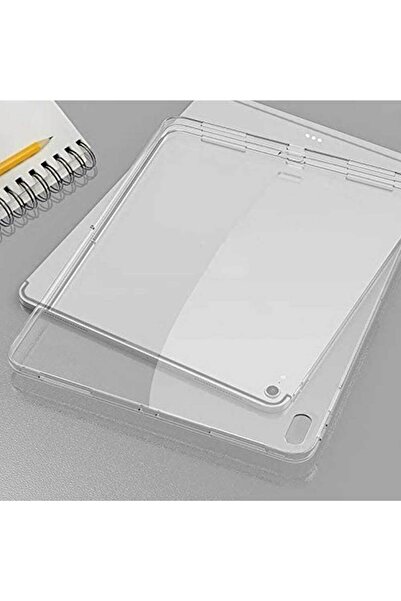 Smart Tech Apple iPad Air M2 / iPad Air M3 Uyumlu Şeffaf Silikon Tablet Kılıfı