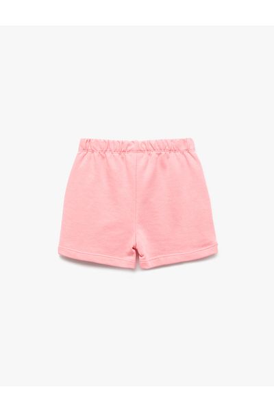 Koton Basic Shorts with Pocket Detail and Lace-Up Waist