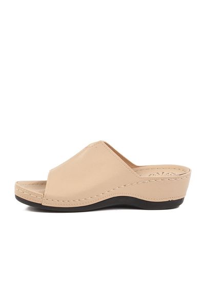 AYAKMOD Beige Women's Slippers Bento 15.069 Z
