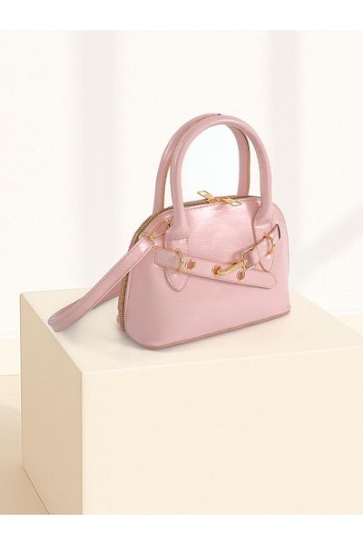 Mojeva Monica Double Handle Women's Hand, Crossbody and Shoulder Bag with Special Lock System
