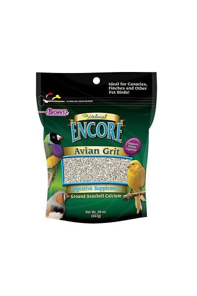 BROWNS Brown's Fortified Avian GritPlus Finches & Canaries - 20 oz