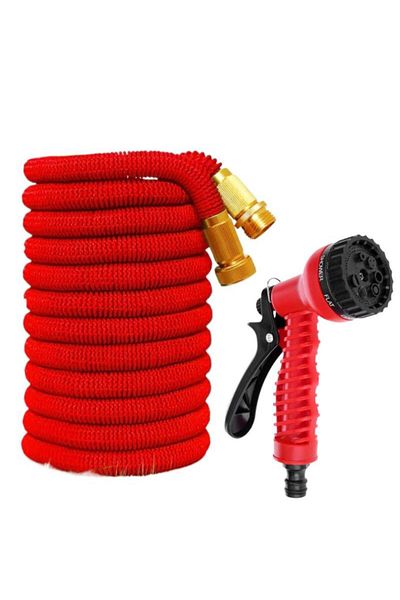 DAR 75 m extendable garden hose, multiple jets, sprinkler and fittings included