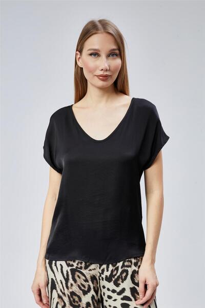 HomeStore Bluză cu mâneci scurte