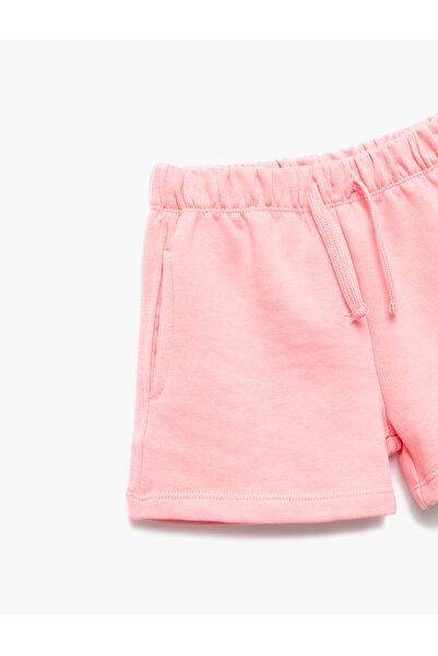 Koton Cep Detaylı Beli Bağcıklı Basic Şort