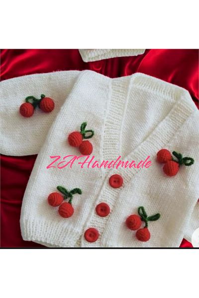 ZAHandmade Cherry cardigan