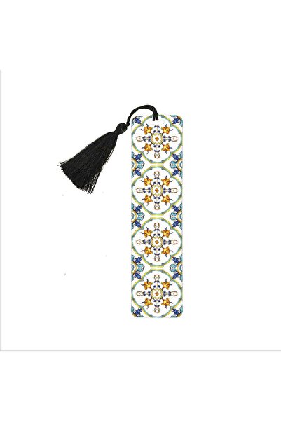 Souvenest نمط إيطالي مطبوع، إشارة مرجعية مزينة بشراشيب