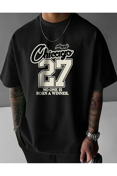 Boi Chiccigo Text Λεπτομερές Basic T-Shirt
