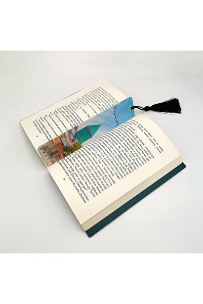 Souvenest علامة مرجعية مطبوعة على شكل قبر مولانا، (علامة مرجعية هدية، ayraç-064)