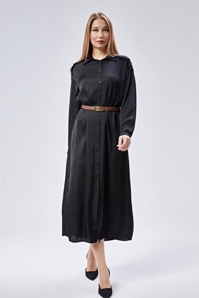 HomeStore Gömlek Yaka Elbise