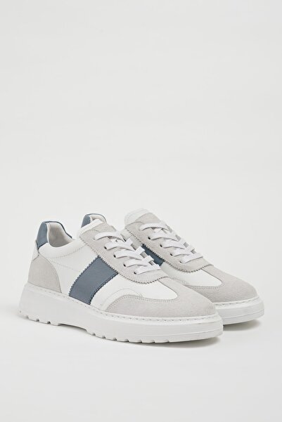 Faruk balkanas Mateo Model Genuine Combination Leather Eva Sole Sneaker Shoes