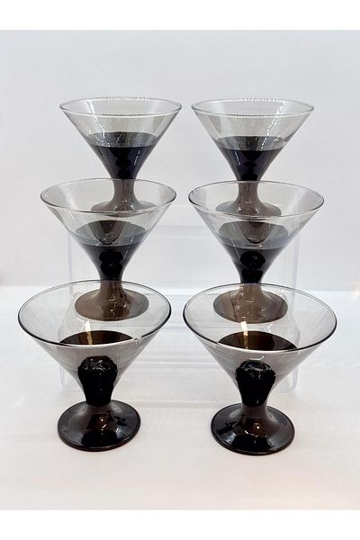 Tırtıl Home Züccaciye Ice Ville Footed Ice Cream Bowl